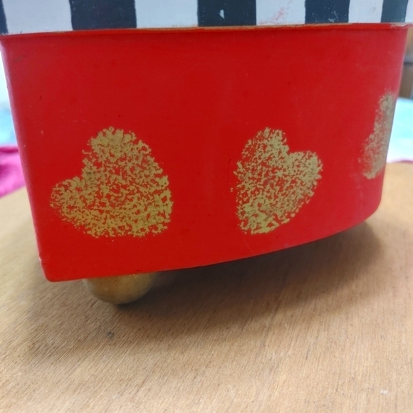 NWOT SHABBY CHIC HEART BOX - Picture 2 of 3